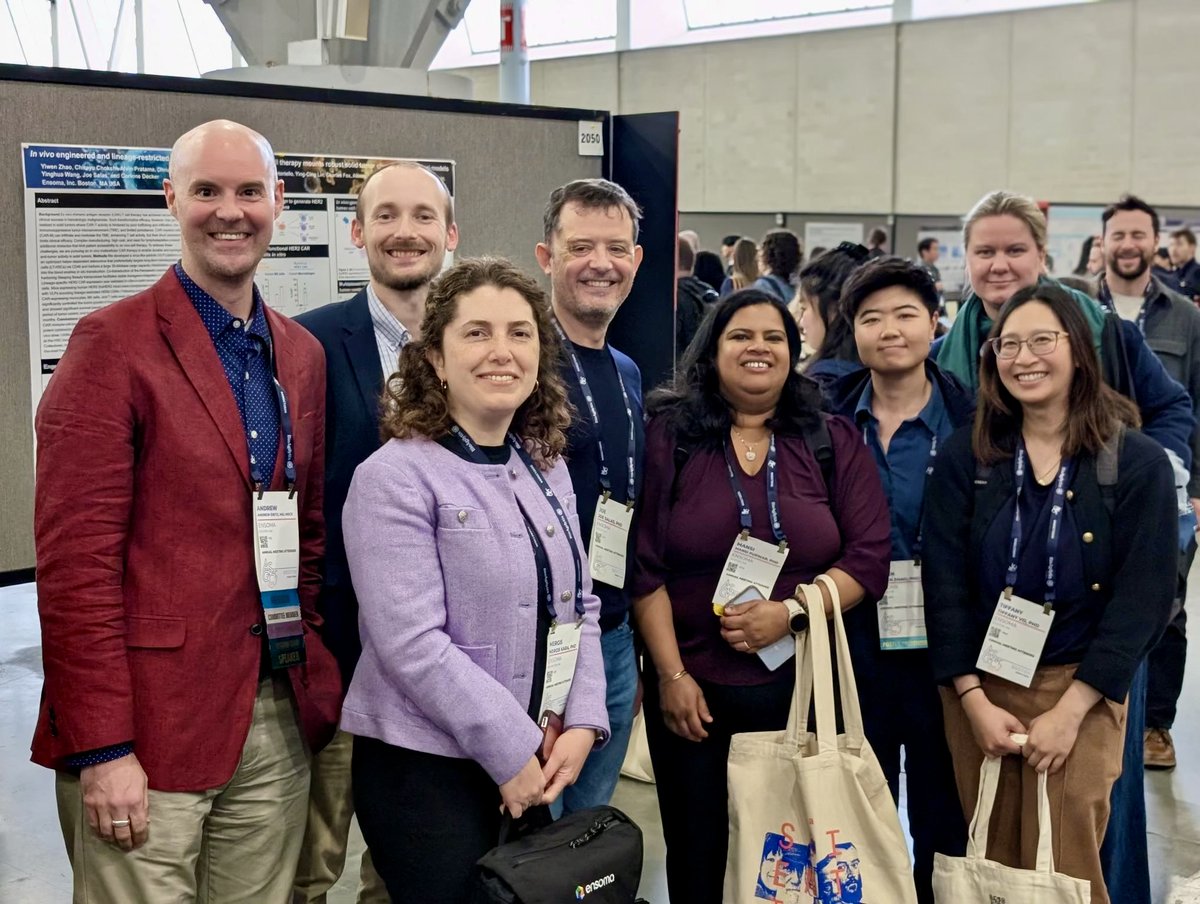 EnsomaBio's tweet photo. It was an impactful week at #ASGCT2026 connecting with researchers, clinicians, advocates, and the gene and #celltherapy community. We’re grateful to be part of a community committed to advancing new therapies for patients and their loved ones. https://t.co/vZr3iZ03Vi