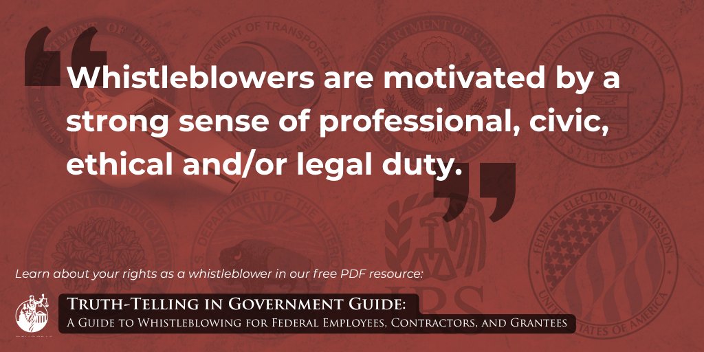 Government Accountability Project tweet media
