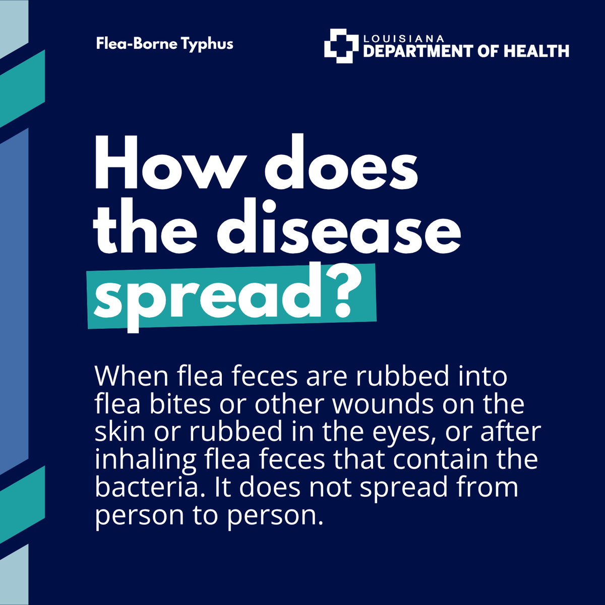 Louisiana Department of Health tweet media