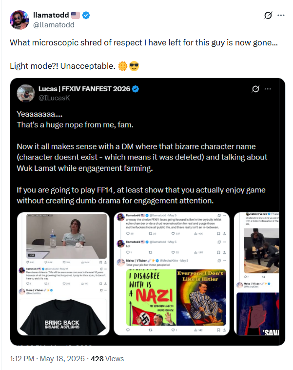Lucas | FFXIV FANFEST 2026 tweet media