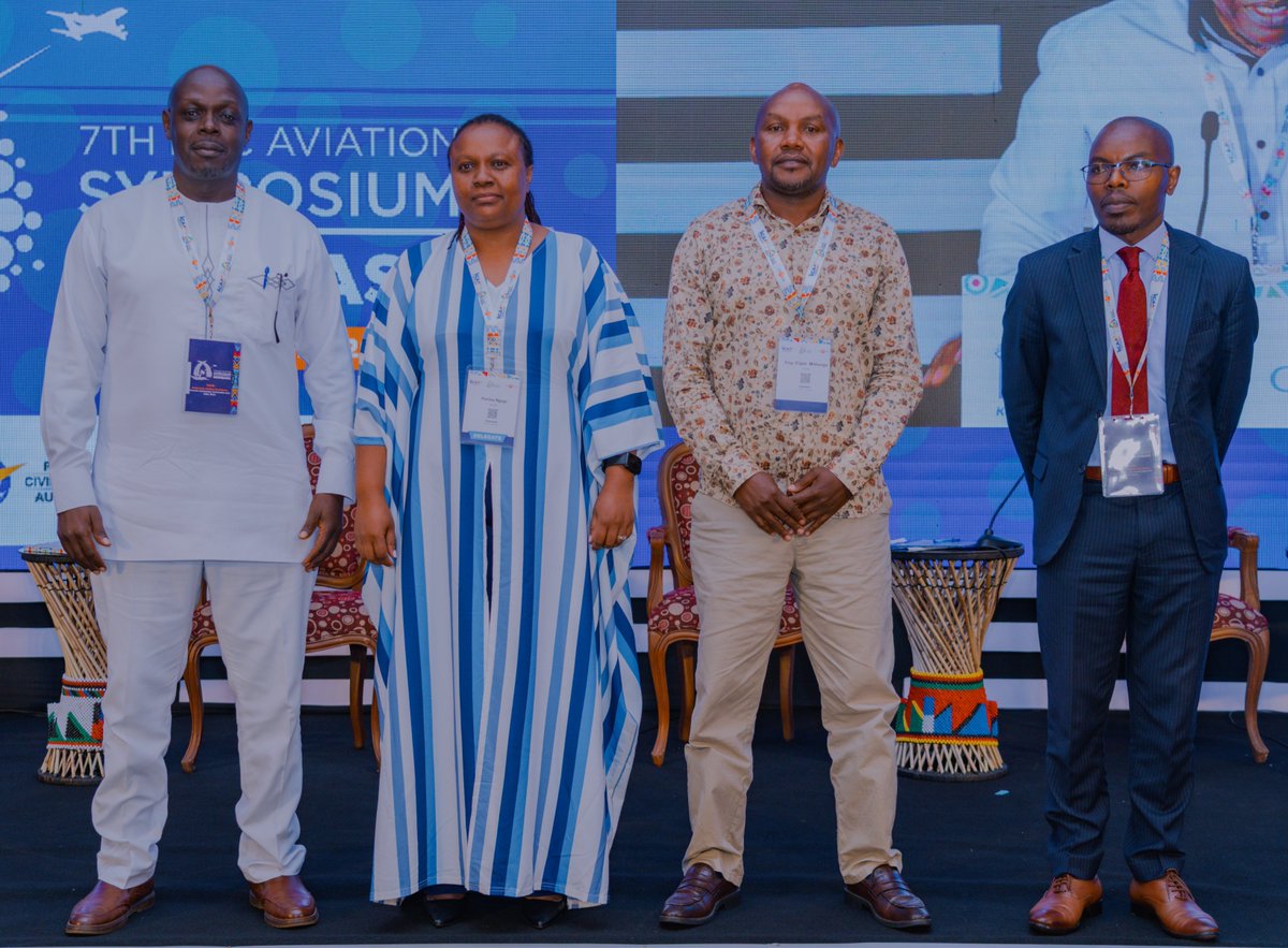 EACCASSOA's tweet photo. This panel, featuring Dr. Oliver Sindabi, Mr. Elijah Mithanga, Ms. Penina Ngugi and moderated by Dr. Alex Gesure, explores the next generation of aviators and continuity in aviation safety through the transfer of knowledge, discipline and safety culture.
#AviationExcellence https://t.co/bFhgaq4Fc6