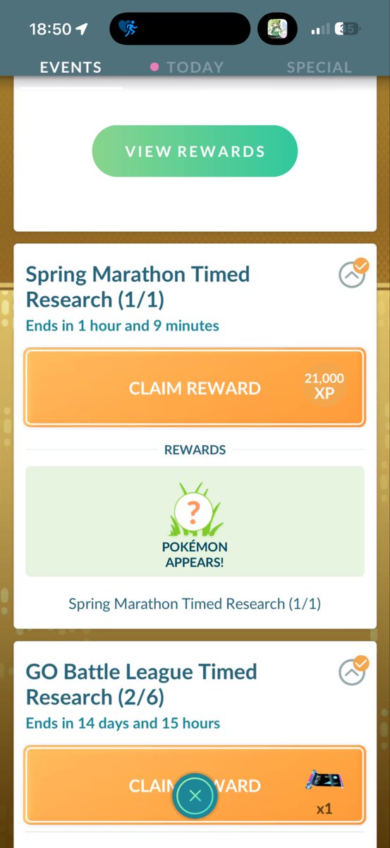 lanki33's tweet photo. Had 10 km left so I did a run🏃‍♂️😅
Can’t say it was worth it💀but, glad it could finish it in time🫡

#Pokemongo https://t.co/d1Yq3IW60A
