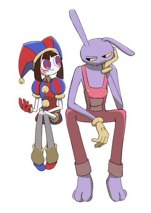 reyouqueen's tweet photo. Pomni trying to explain her existential dread while Jax completely tunes her out 🎪🌀🐰😴
^ . ^
#theamazingdigitalcircus #fanart #pomni  #funnybunny #Jax  #tadc jax #tadc #pomni #tadc https://t.co/6kFP1tOETH