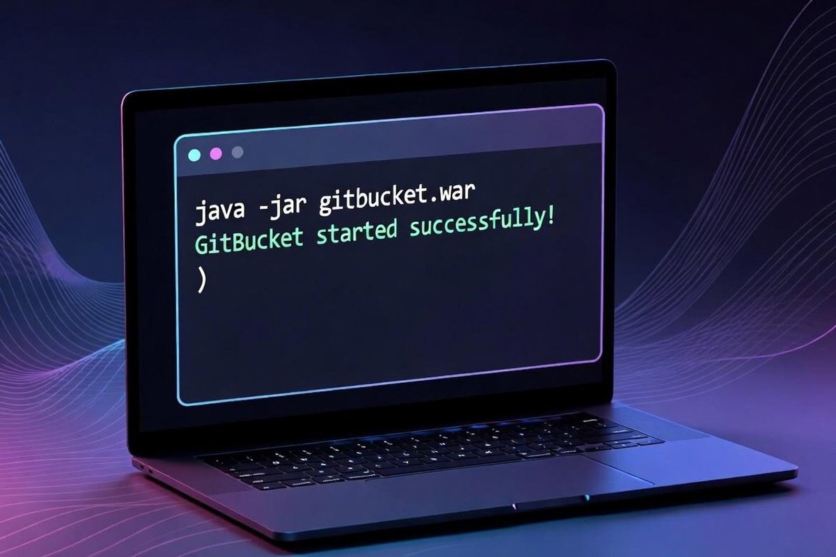 GitBucket's tweet photo. Just spun up GitBucket in under 60 seconds with one java -jar gitbucket.war command and I’m already in love 

No Docker complexity, no massive resource hog, just pure Scala-powered goodness running on my machine.

Self-hosted Git done right. https://t.co/UXxGSWFbyk