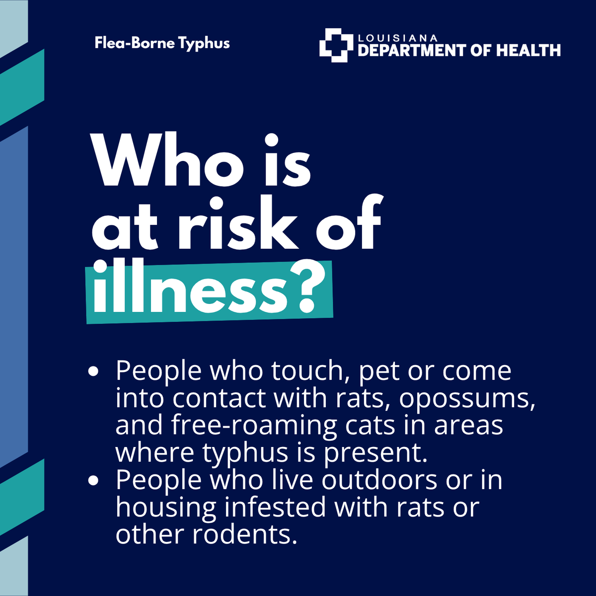 Louisiana Department of Health tweet media