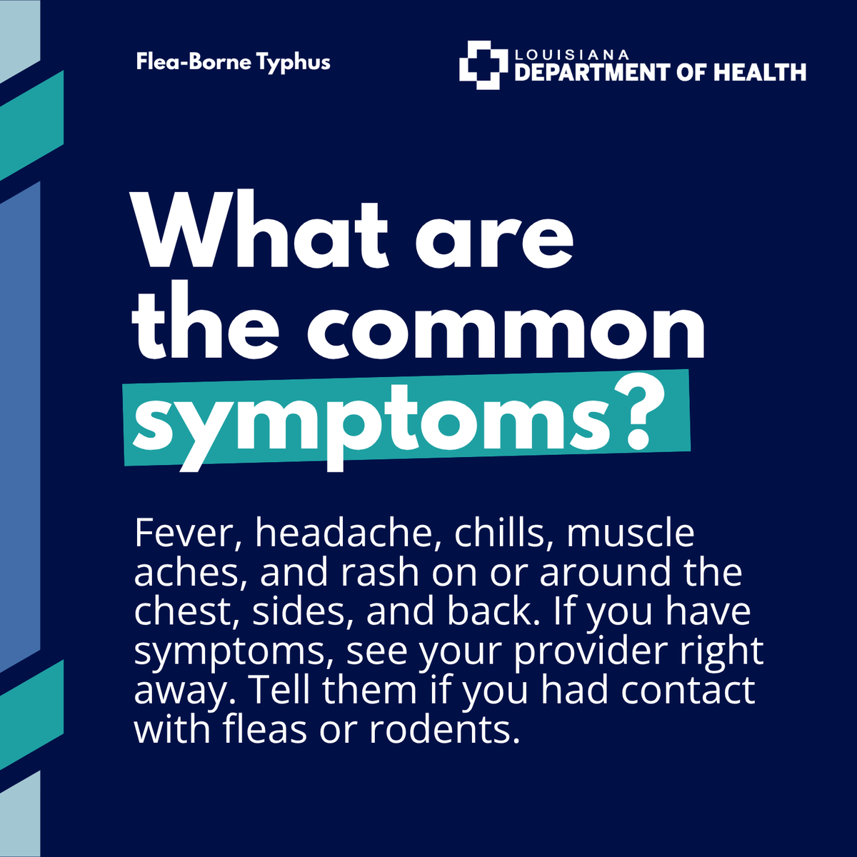 Louisiana Department of Health tweet media