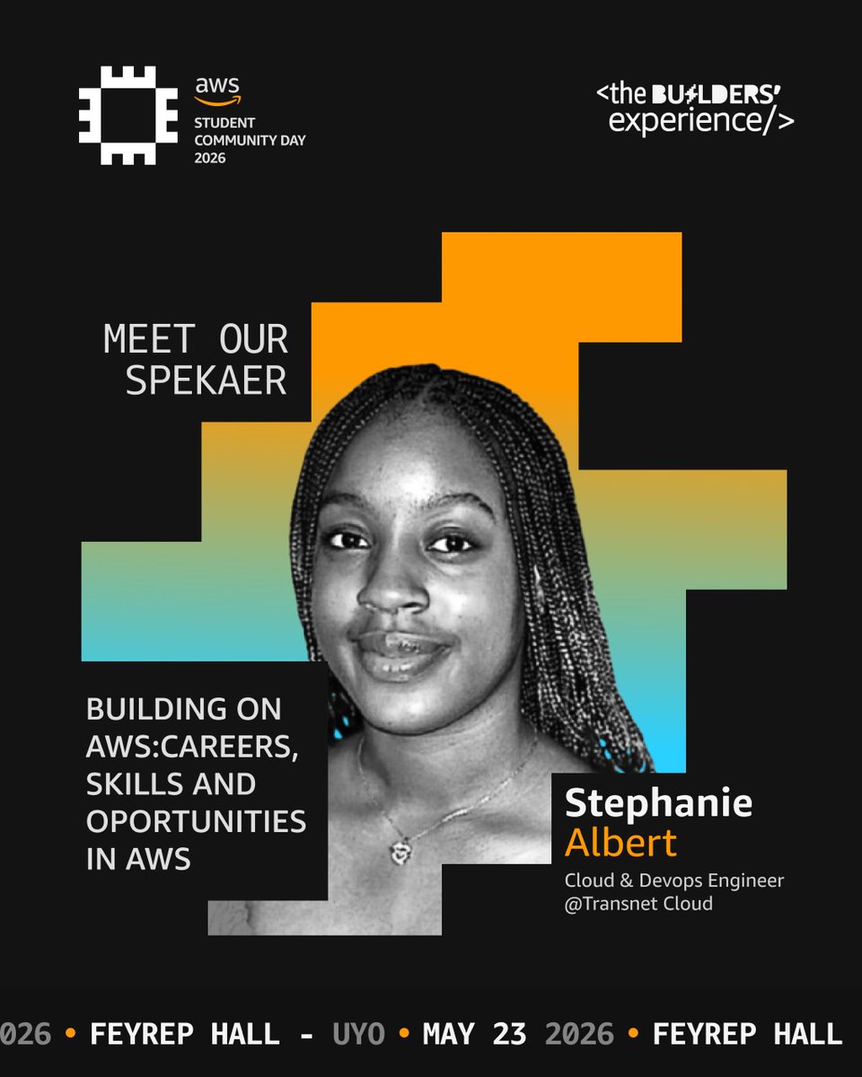 AWS STUDENT BUILDER GROUP (UNIUYO) tweet media