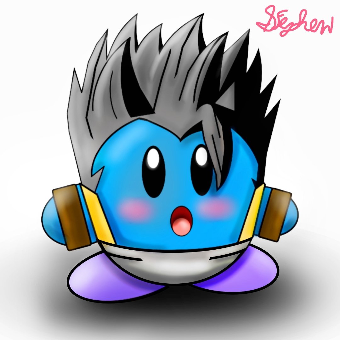 SoundofOrion's tweet photo. Turned Cabba into Kirby, calling him Kirbba
Hope you all like this new artwork. Trying to get back into doing art. Much love ❤️🔥
#cabba #dragonballsuper https://t.co/4g8ukVT7wP
