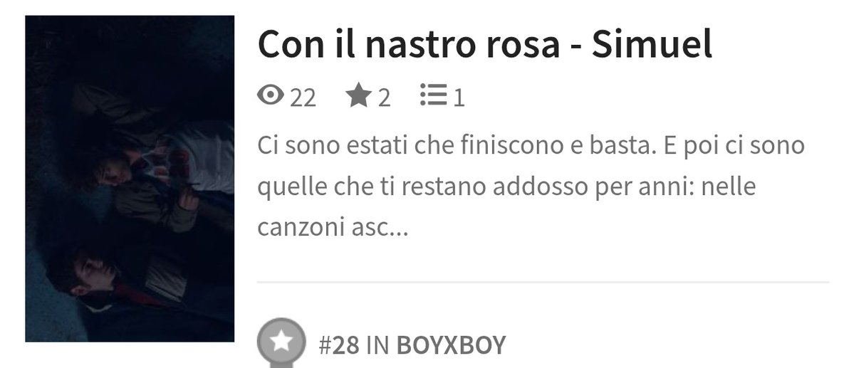 simuelforall's tweet photo. Con il nastro rosa di janecinn09 / caniugh su Wattpad e ao3
🔗https://t.co/tBXdwmP37F

📌long/mini long in corso 1 capitolo pubblicato https://t.co/mhv0DL5hrc