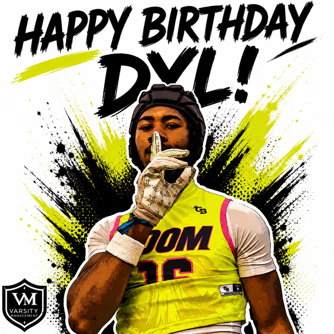 VarsityMgmtLLC's tweet photo. Happy birthday @DylanHenry2636 https://t.co/7KKehOapx1