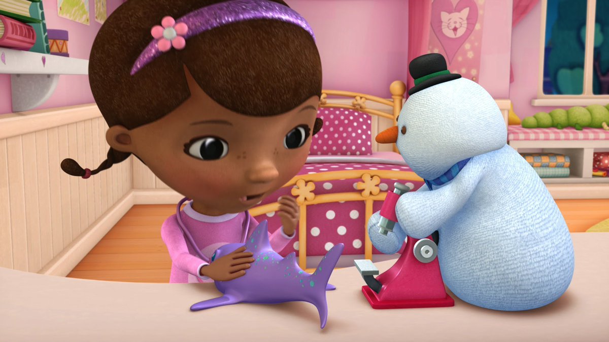Disney_Wiki's tweet photo. Today marks the 14th anniversary of the #DocMcStuffins episode, "Shark-Style-Toothache", written by Noelle Wright and directed by Norton Virgien.
Mr. Chomp, Donny's toy shark, has a broken tooth that needs to repaired, but everyone is afraid of him, because of his sharp teeth. https://t.co/WGfIco6qbM