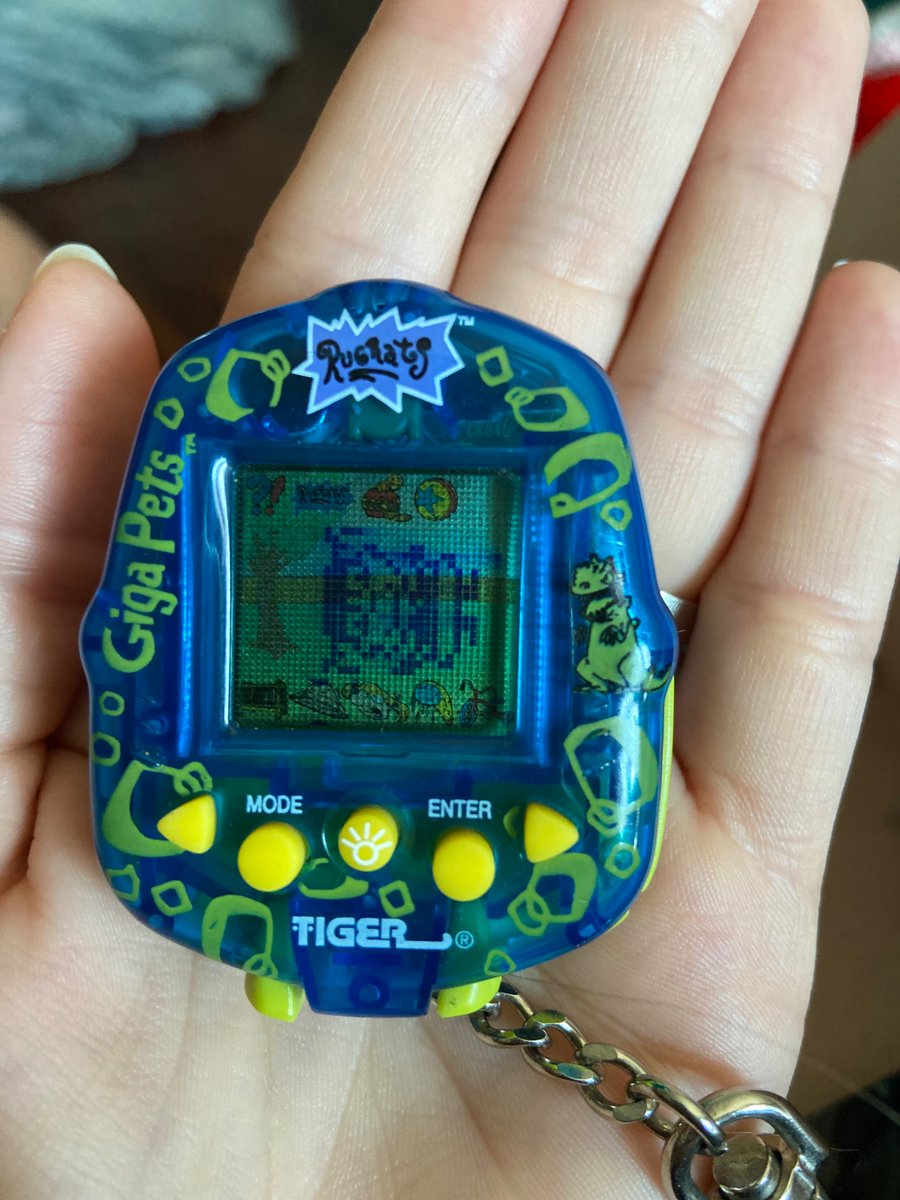 DigiBaby_Addict's tweet photo. Rugrats giga pet characters.
Decided to run a vintage giga along side the new ones 🥰 

#gigapet #tamagotchi #rugrats #virtualpets https://t.co/RMqawdTaHD