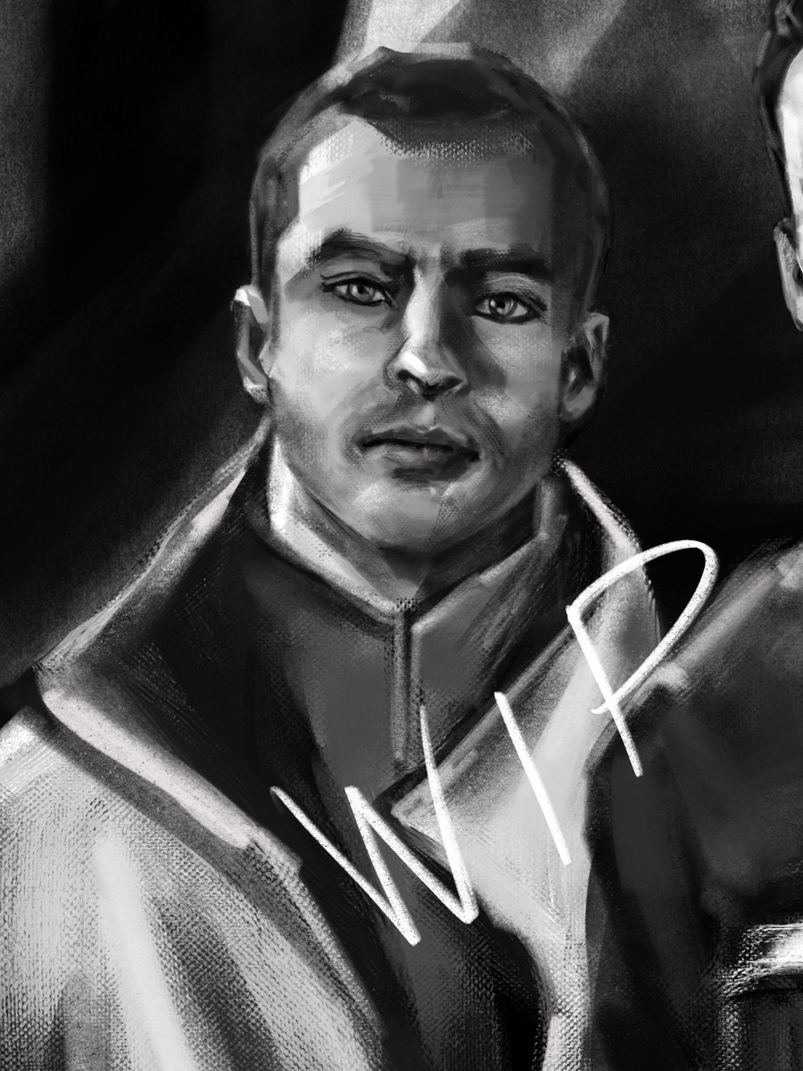 ElizaFrant's tweet photo. 🖤🦾Hope I can finish Connor, Kara and Markus in time for the anniversary💫 #DetroitBecomeHuman #DechartGames https://t.co/83GUuVowFT