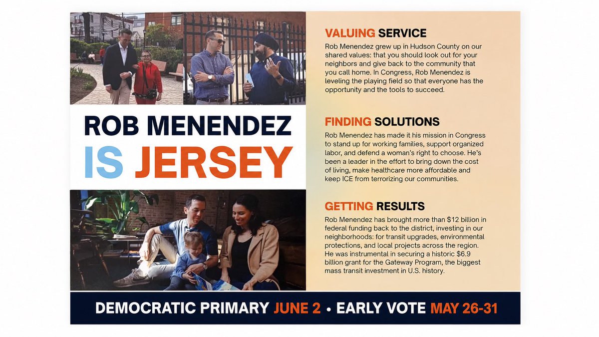 OppoDrop's tweet photo. 🚨A crypto Super PAC backing Rep. Rob Menendez is sending mailers featuring his former opponent, Assemblyman Ravi Bhalla, implying an endorsement.

Bhalla says his photo is being used without his consent. This comes as Menendez faces a fierce primary challenge by Mussab Ali. https://t.co/DjR8OEGM6O