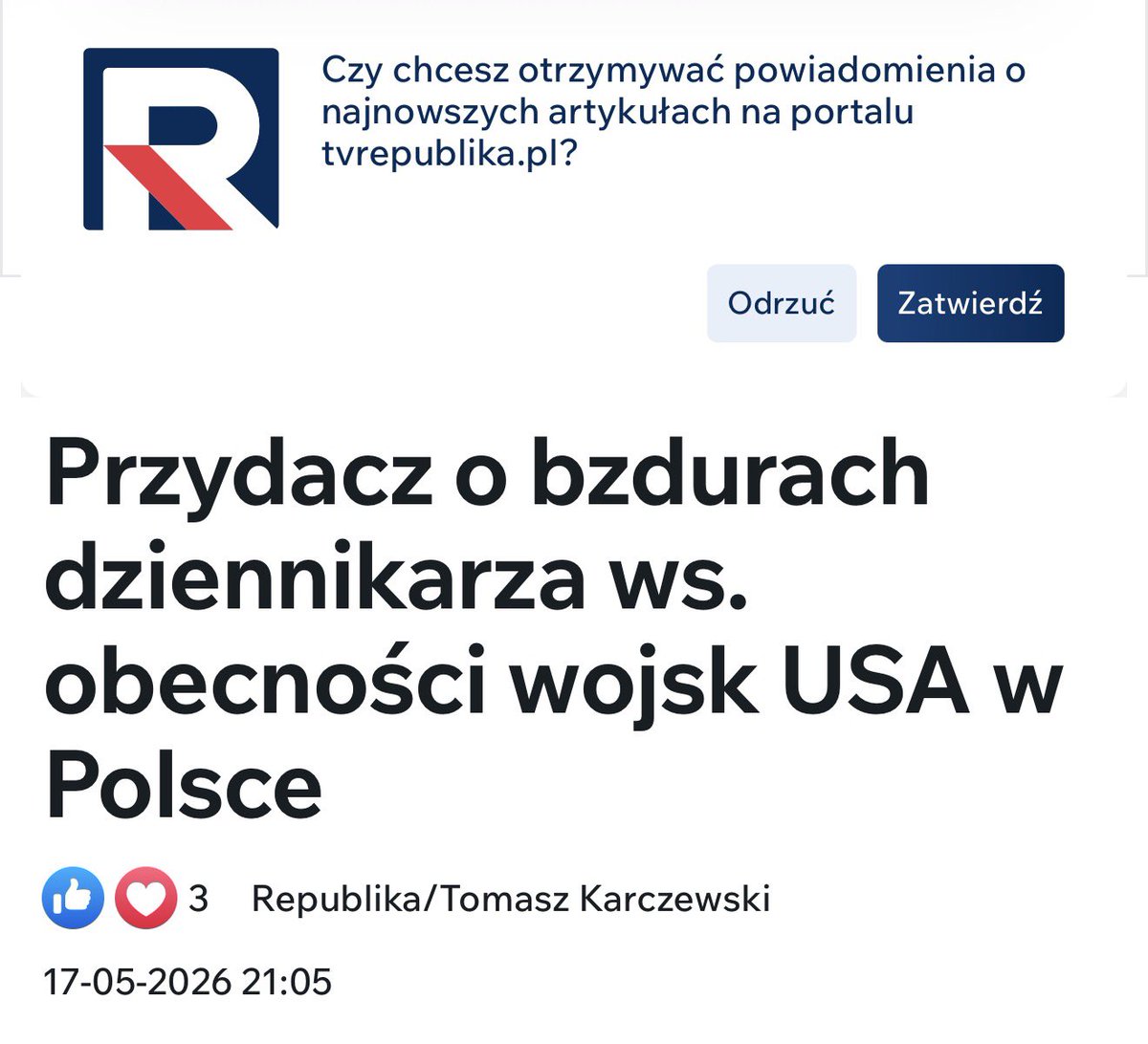 p_zuchowski's tweet photo. Ciekawe jaki dziś dadzą tytuł. Wczoraj to były dla nich bzdury. 
Dziennikarze... https://t.co/12jLGC5Lk9