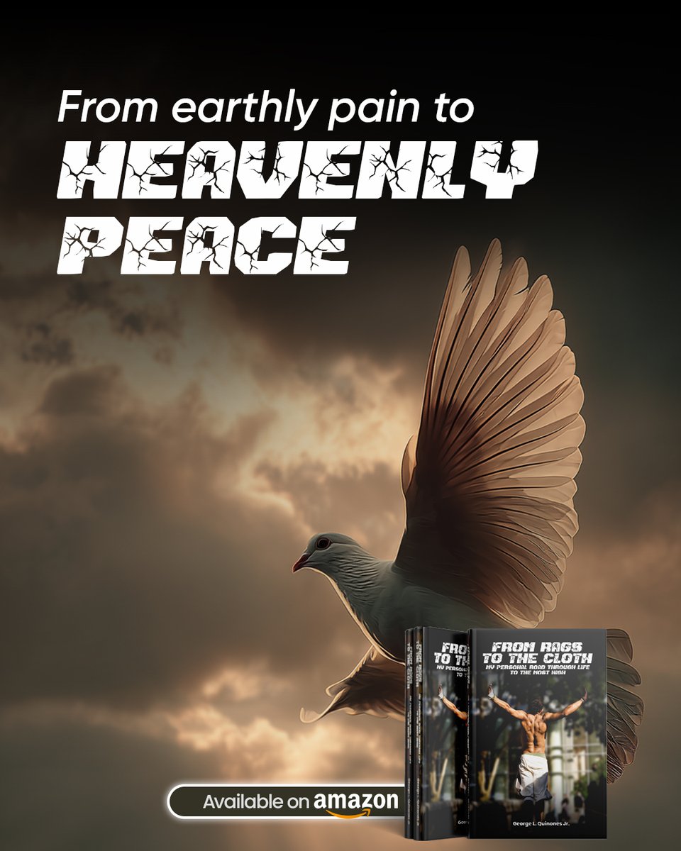 GeorgeLQuinone's tweet photo. I used to find peace in pain until I found something greater. As a teacher and stuntman, I’ve traded earthly poverty for a rich, heavenly spiritual life.
.
➡ Grab your copy now!
🔗https://t.co/uAfGZ23c4h
.
#FromRagsToTheClothes #QuinonesJrAuthor #GeorgeLQuinonesJr #Bookstagram https://t.co/XxUOnFWHlV