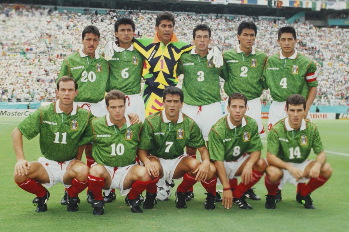 KodroMagazine's tweet photo. La México de 1994 🇲🇽 https://t.co/VIaAMaS7OU