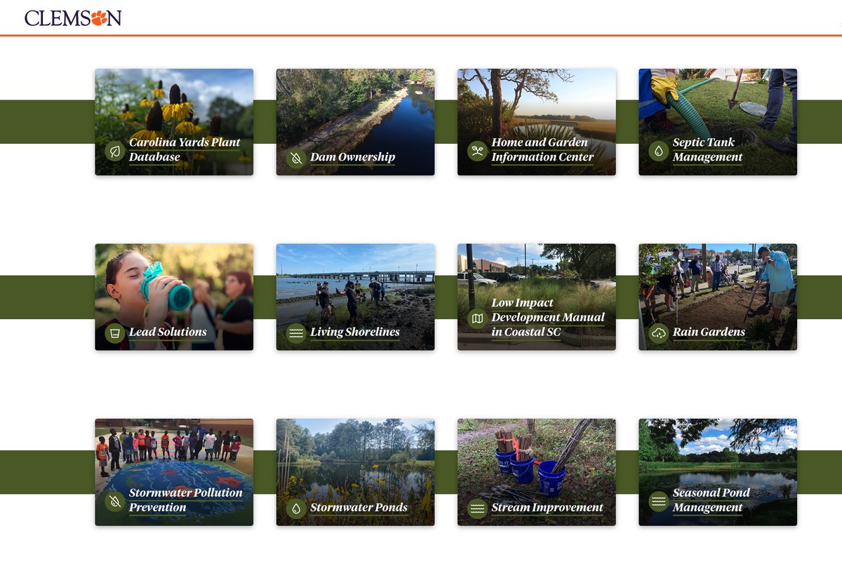 scapms79's tweet photo. Clemson University Cooperative Extension offers a number of excellent resources for those living in or managing waters in the Carolinas.  

https://t.co/4UM4bo5Zkl

#SCAPMS # https://t.co/M27iw0dsfj