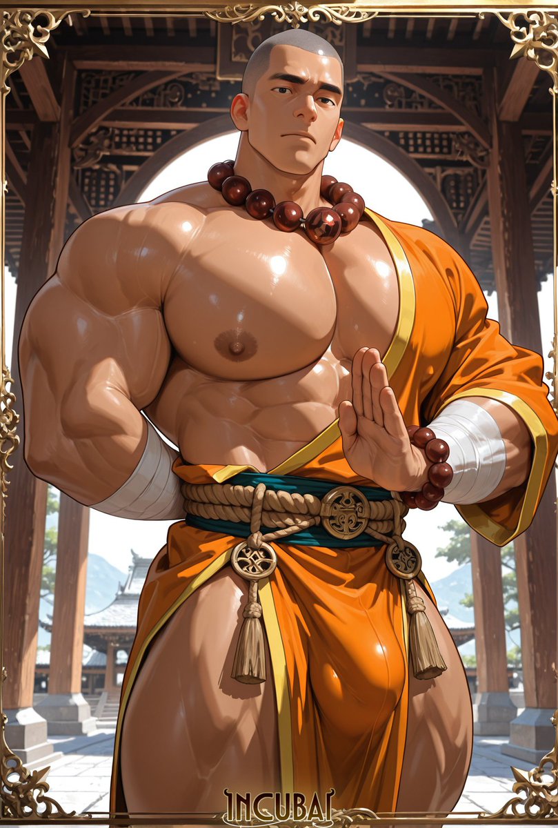 incubAI_Art's tweet photo. RPG Theme - [Advance Class] Monk

•🅿 #AiArt #Bara https://t.co/xP47NbyS3U