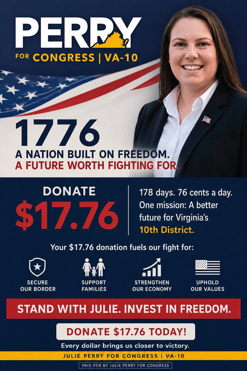 Julie Perry for Congress (VA-10) tweet media