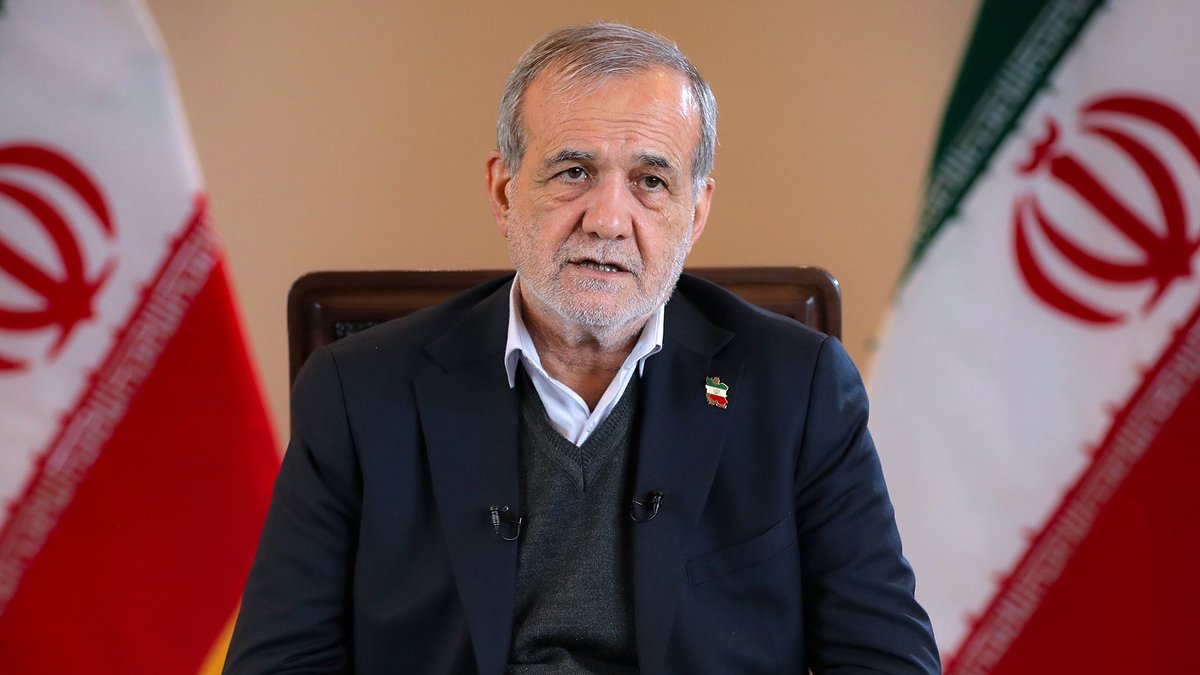 WhaleInsider's tweet photo. JUST IN: 🇮🇷 Iran’s President says under no circumstances will Iran back down from legitimate rights of Iranian people and nation. https://t.co/m74ivvclU1