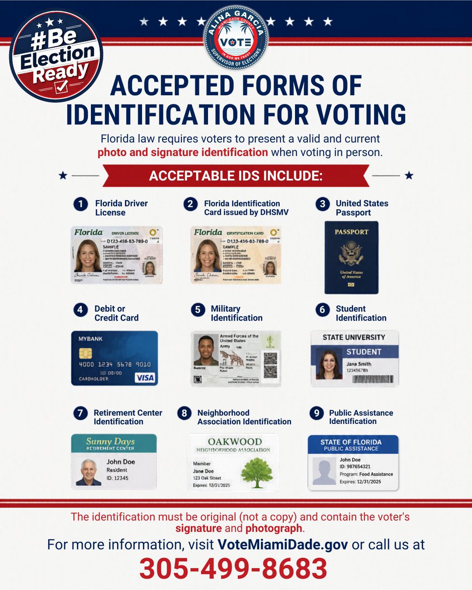 Miami-Dade County Supervisor of Elections Office tweet media