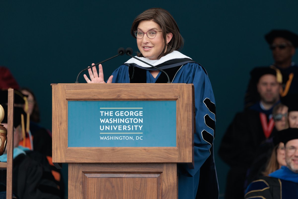 GW University tweet media
