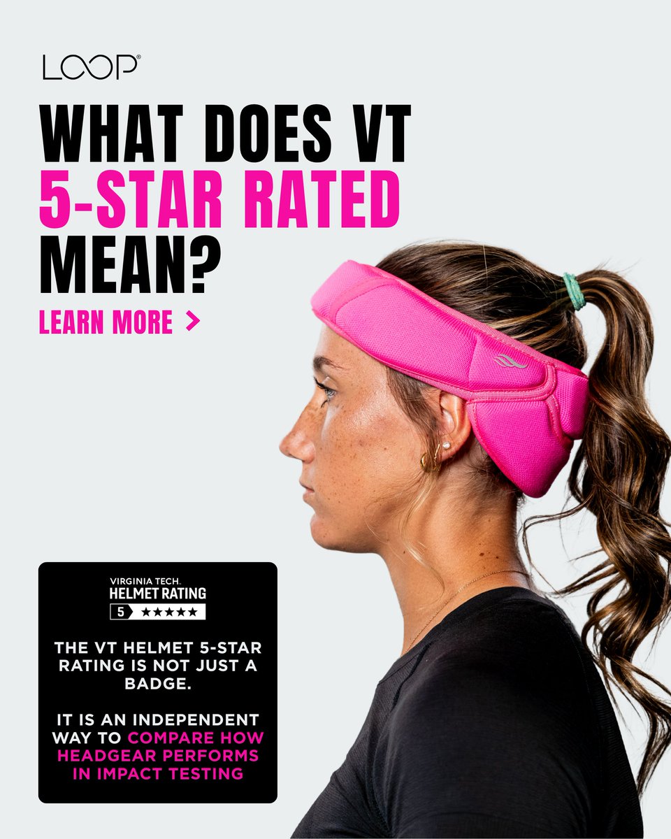 Guardianloop's tweet photo. A Virginia Tech 5-STAR rating isn't just a badge. 

It's lab-tested impact performance 🏆 https://t.co/JTOaHfyEME