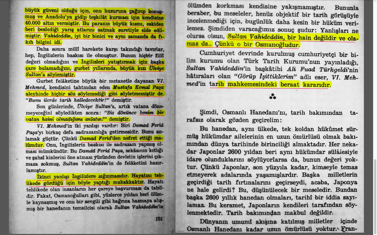 cengizozakinci's tweet photo. Meraklısına:
Hüseyin Nihal Atsız'ın 19 Mayıs, Mustafa Kemal, Vahdettin, 40.000 altın ve Osmanoğulları konusunda yazdıkları: (Türk Ülküsü, 1. Basım, 1956) https://t.co/f1VhifwYA9