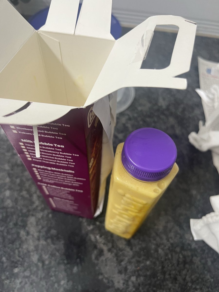 alinevarghese's tweet photo. @Swiggy @SwiggyCares new method to cheat people is to cut off the call with human which was already got after a long useless chat with bot. I got cut 4 times. Also Thank you for delivering 15 mins late on a 60min order  and without a straw. Please let me know how to drink boba. https://t.co/Bg2eDlvZxp