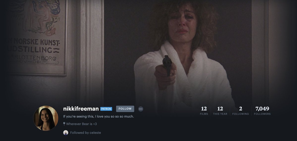 gcasango's tweet photo. El Letterboxd de Nikki de Obsession es una locura 😂 https://t.co/r7tf1hmx4o