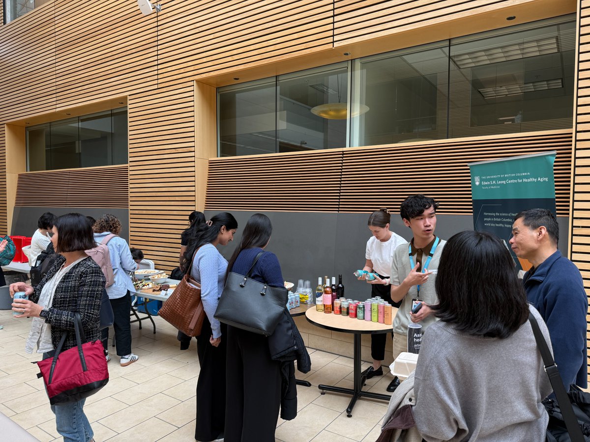 UBCAging's tweet photo. Thank you to everyone who joined us for ELCHA Research Day 2026! 🎉

From trainee and faculty talks to workshops, networking, and trainee presentation awards, it was an inspiring day showcasing healthy aging research at UBC.

Congratulations to our award winners! 🏆 https://t.co/PsXt6LbVUc