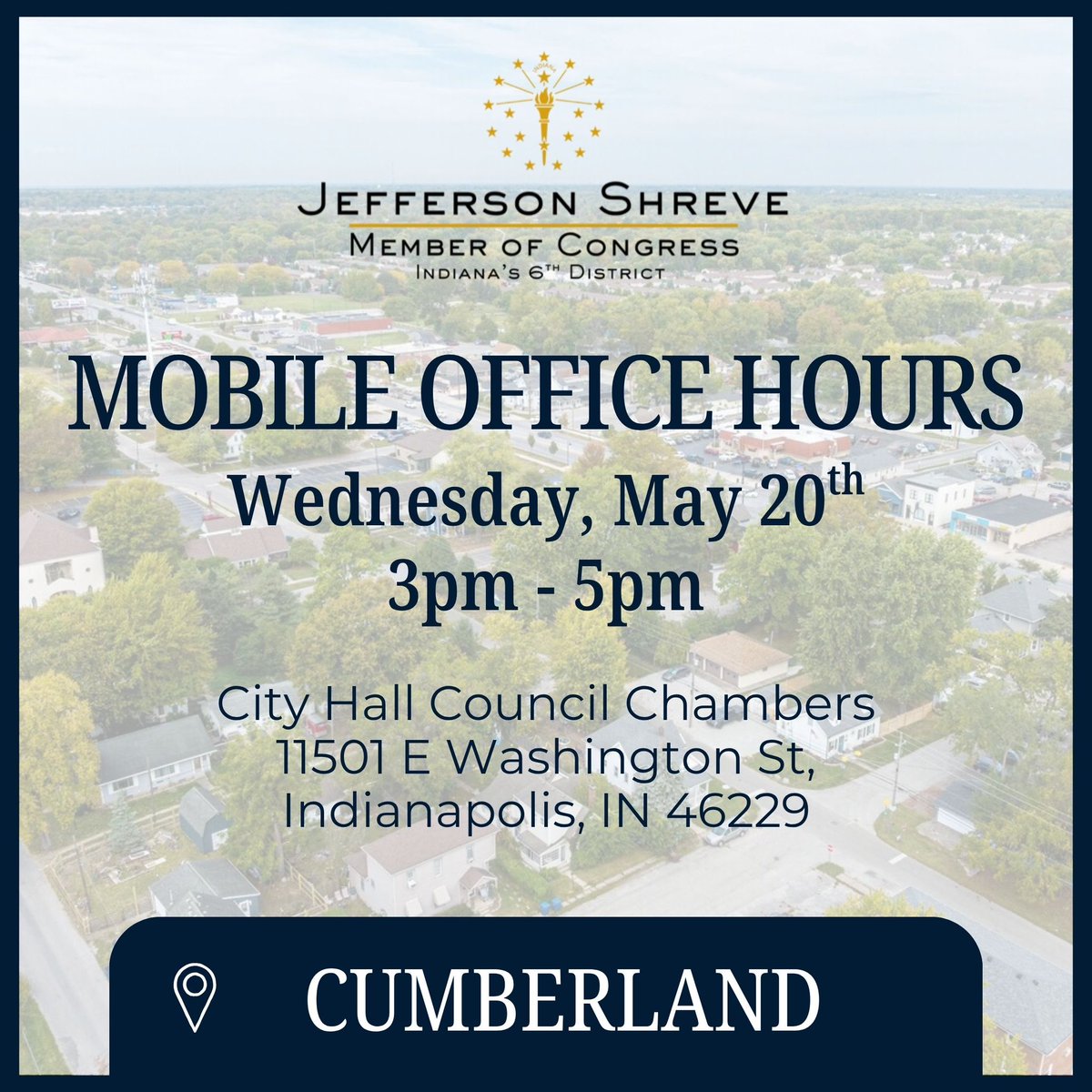 Congressman Jefferson Shreve tweet media