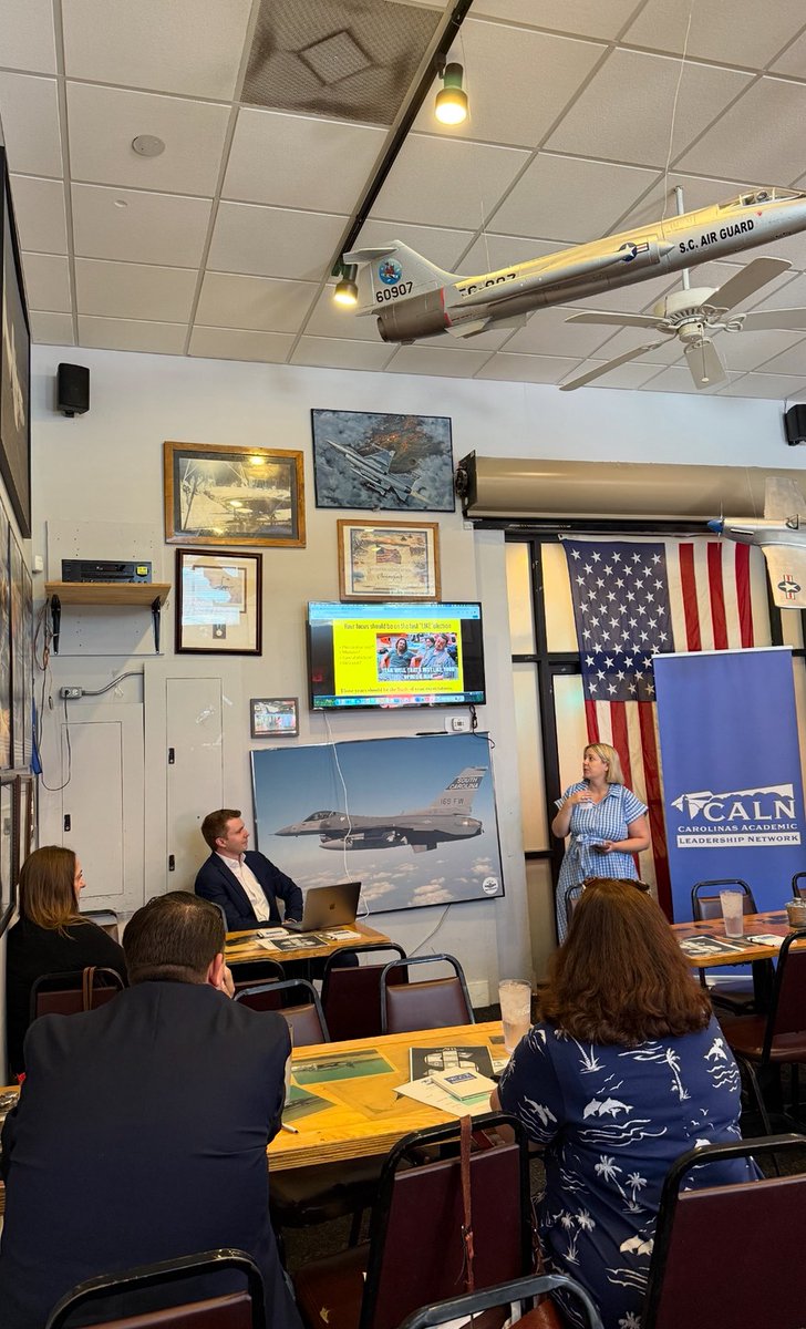CarolinaLeader's tweet photo. Our annual SC Candidate Training was a huge hit thanks to Sarah Reidy-Jones, who delivered our Interactive Campaign Training, and our School Board Leadership Panel: Sen. Jeff Zell, Angela Nash, and Elizabeth Hey!
Register today for our NC Training on 5/30! https://t.co/0pabxm7CQR https://t.co/v6Ivcafcit