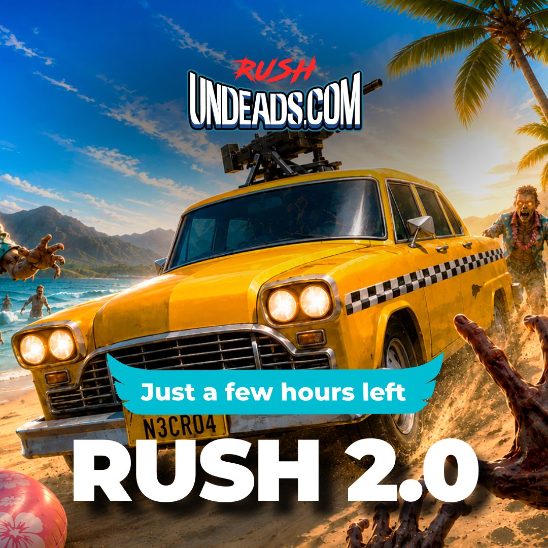 Undeadscom's tweet photo. 🔥 Undeads Rush v2.0 goes live on all platforms in just a few hours

💥 Large scope of new features and improvements for playing and earning

#Undeads #Web3 #Crypto #NFT #Playtoearn #Gaming https://t.co/3yZf66YWKI
