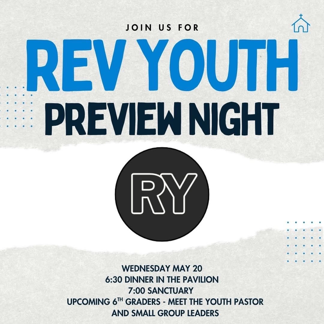 MarquielBaker's tweet photo. ***5th Grade Parents***
We would love for your students to come meet their new small group leaders in @RIORevYouth 

They can still attend service on Sunday while coming and getting to know their new leaders throughout the summer.

@RIORevKids  @pastorgcoachr https://t.co/CQqAolTo0B