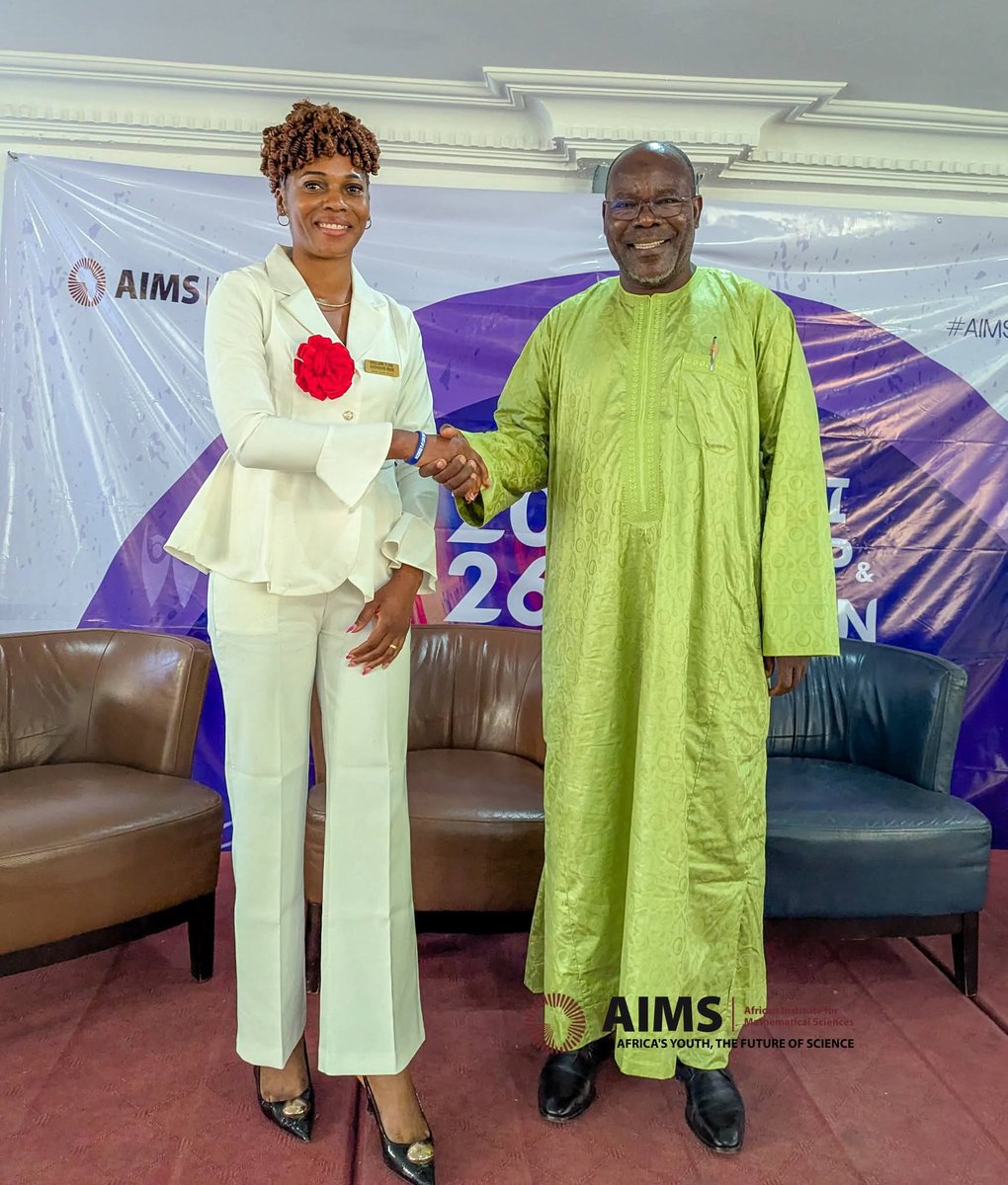AimsCmr's tweet photo. On 9 May 2026 in Douala, the African Institute for Mathematical Sciences hosted its annual Alumni Meetup and officially launched the Cameroon Alumni Chapter, bringing together Cameroonian alumni from across the AIMS network. https://t.co/gSMWHeIkaY