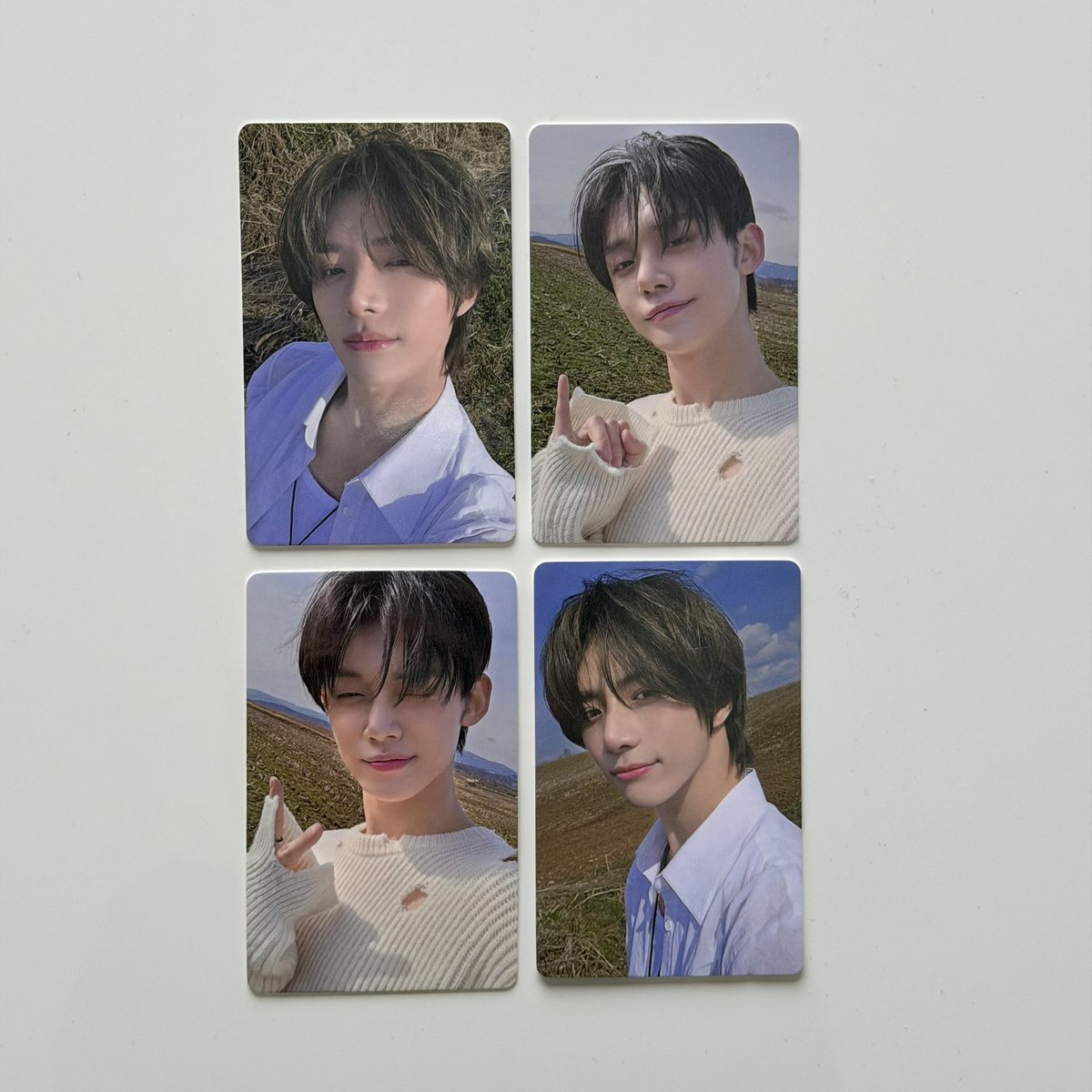 beomelina's tweet photo. my deja vu beomjun finally completed 😭🤍 https://t.co/jhNkBWNDtY
