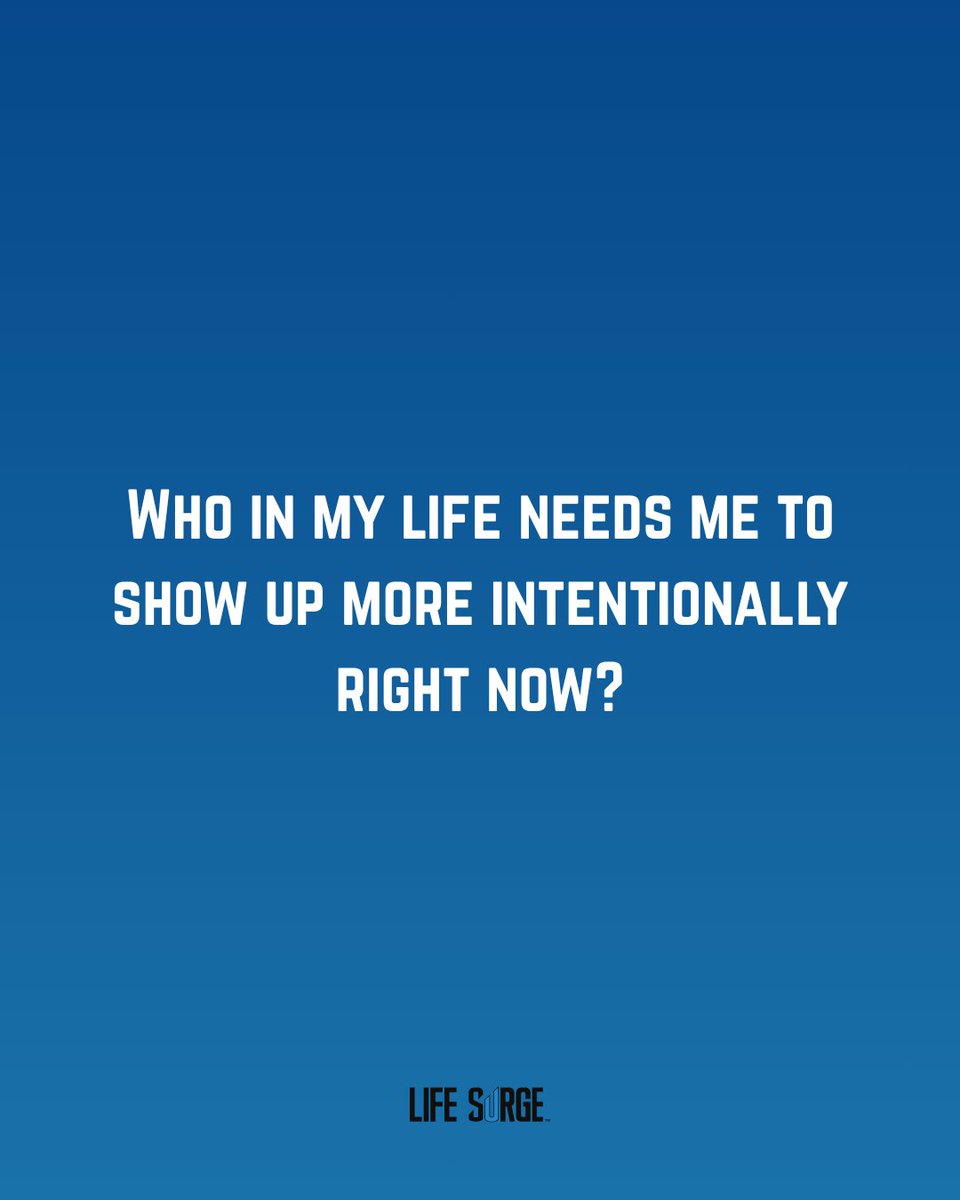 lifesurgeevent's tweet photo. These four questions take 5 minutes. They change everything about how your week starts.

Which question is God putting in front of you right now?

Comment below👇
#LifeSurge #SurgeYourLife #MondayMotivation #FaithAndPurpose #ChristianLife #WeeklyIntentions #FaithFirst https://t.co/1HhTAJCzCP