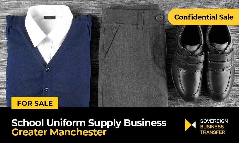 SovereignBT's tweet photo. Established over 40 years ago, this well-regarded School Uniform Supply Business has been serving over 24 schools within the Greater Manchester area for decades. Genuine retirement sale. More info 👉https://t.co/Vh1GXLD7DQ https://t.co/tJg1yn4uwU