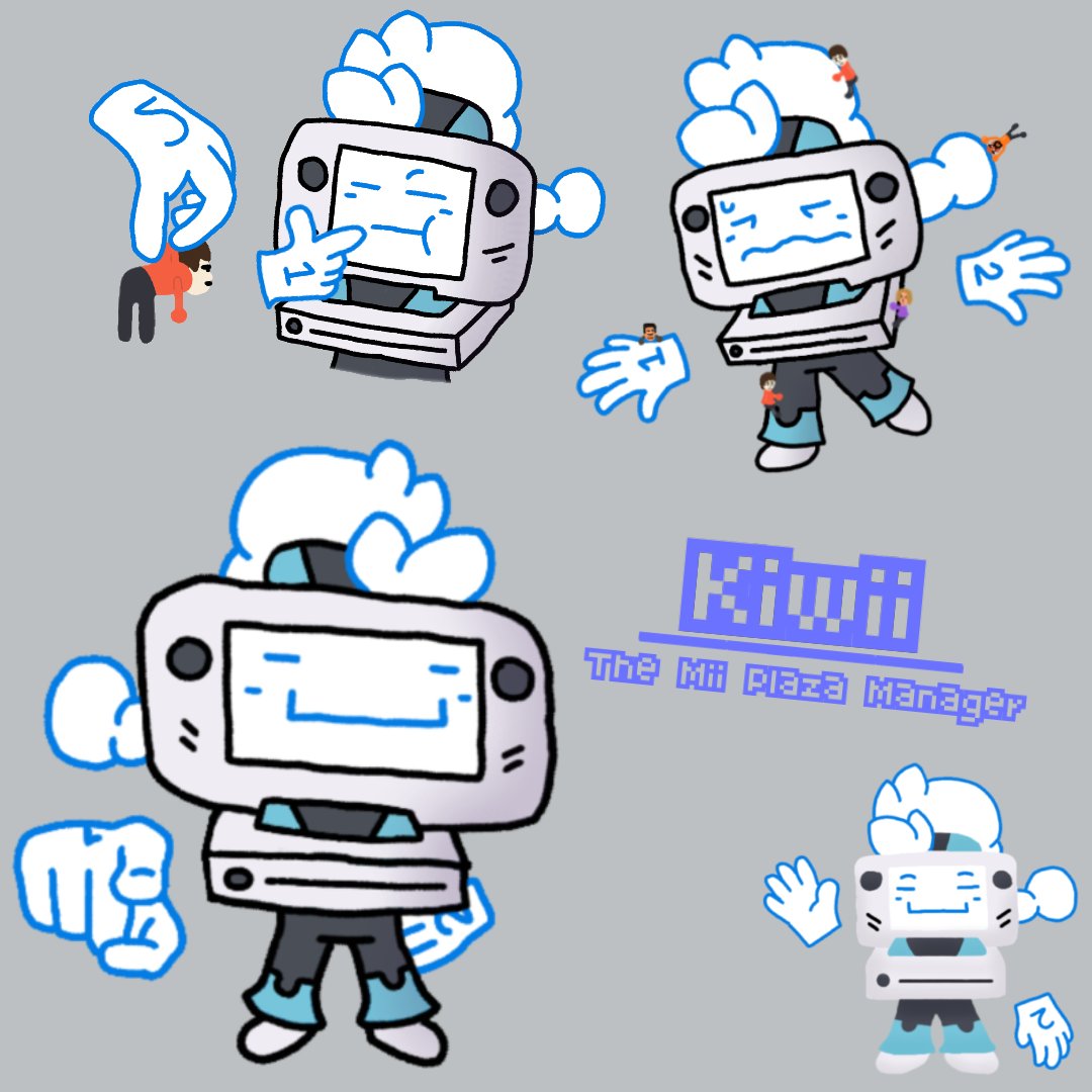 GagetheArtist's tweet photo. Made this goof ball a while ago #Wii #art #mii https://t.co/DXbv9BBcq1
