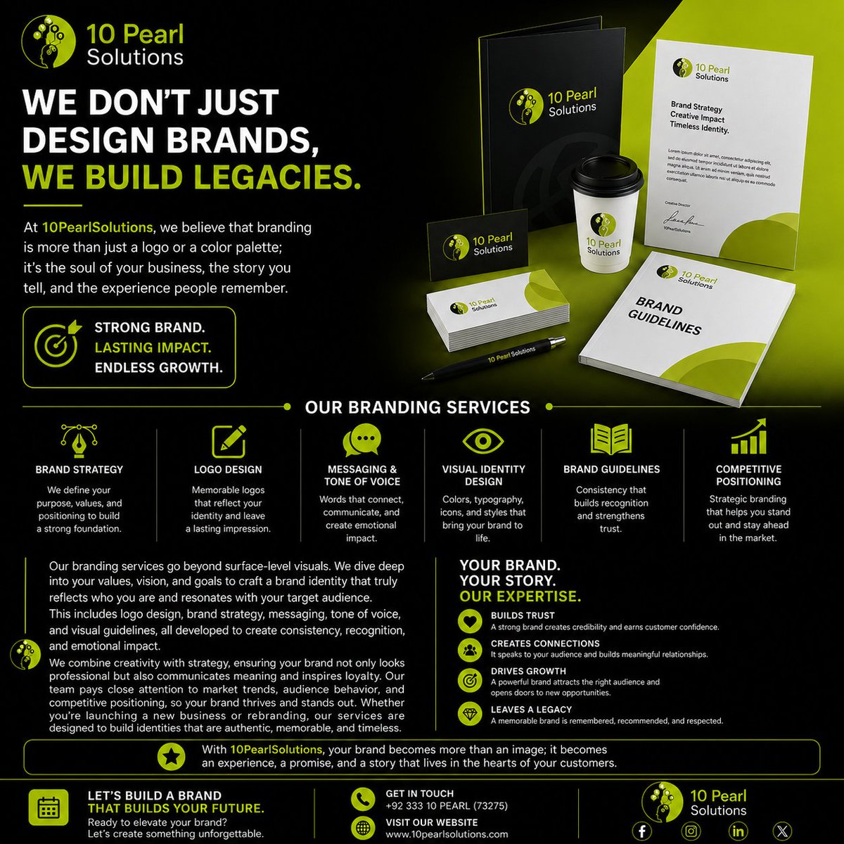 JordanxParker20's tweet photo. Your brand is the first impression people remember.
At 10 Pearl Solutions, we create bold branding identities that build trust, attract clients, and make businesses unforgettable.
https://t.co/bzty5W01vL
#branding #developer #ebookdesigner #strategy #internationalbrand https://t.co/vaU0zaBRcR