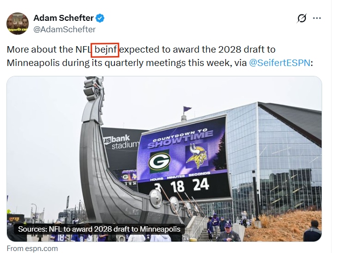 AlternateJoe76's tweet photo. @AdamSchefter @SeifertESPN https://t.co/77NNSx4img