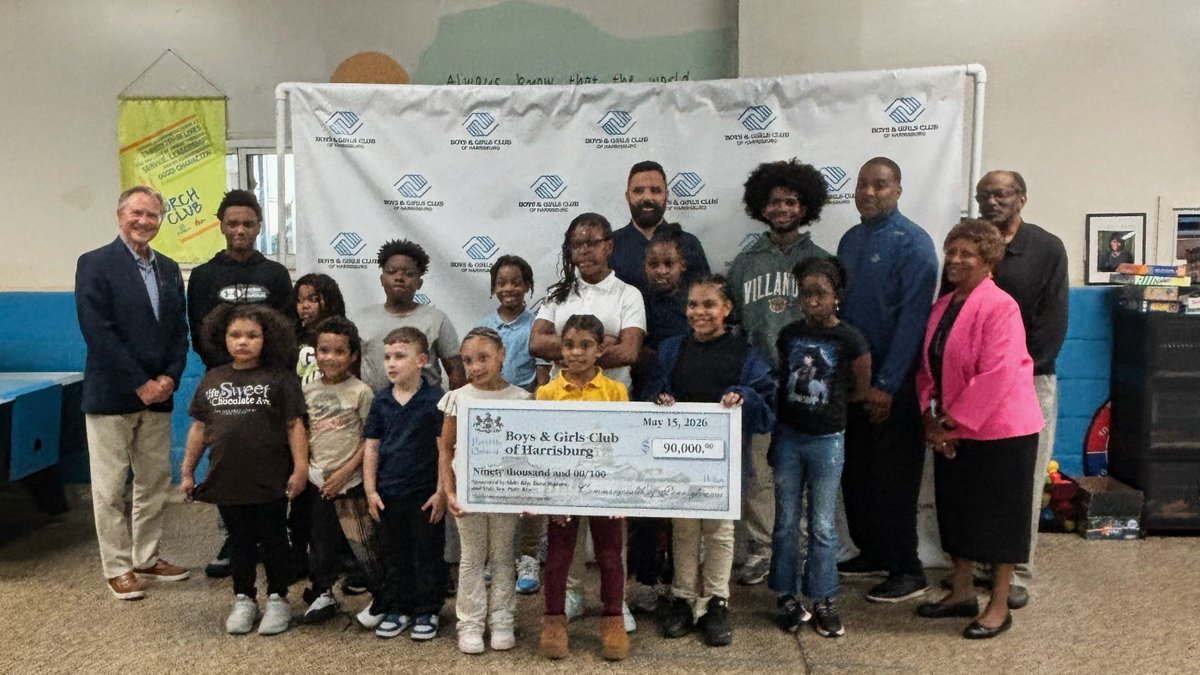 RepMadsen's tweet photo. ‼️Big news for Harrisburg youth 🗞️

We presented a $90,000 check to the Boys &amp; Girls Club of Harrisburg for renovations and security upgrades to make after‑school spaces safer and more welcoming. 

Investing in our kids strengthens the whole community. https://t.co/L1f5J5W5jk