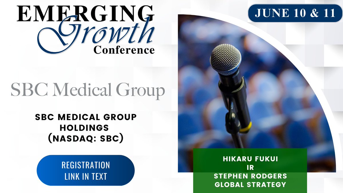 Emerging Growth Conference tweet media