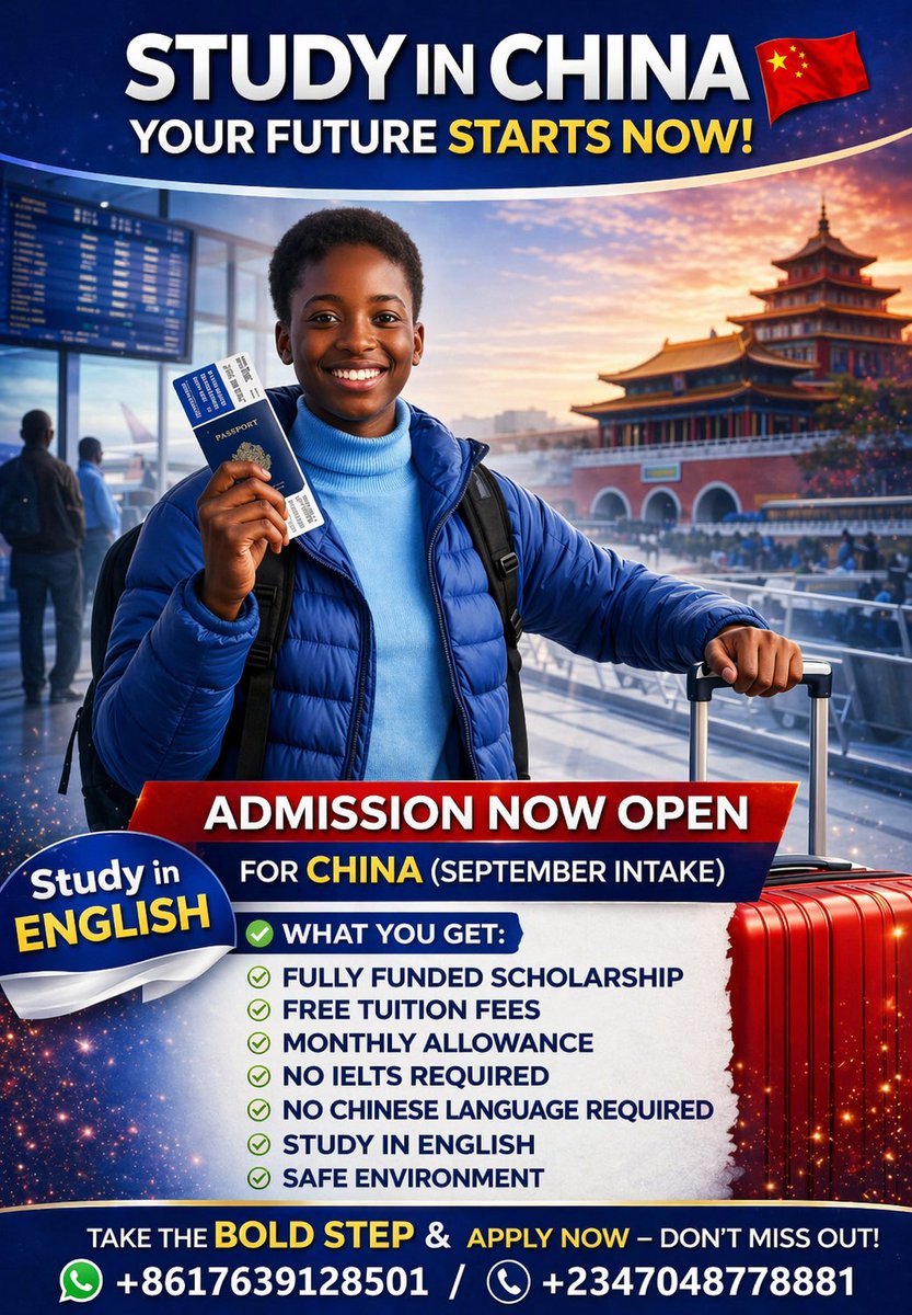 EmmanuAAE's tweet photo. @Oludeewon Imagine getting paid to study...we can make your dream come true https://t.co/gJ1hdhMXY0