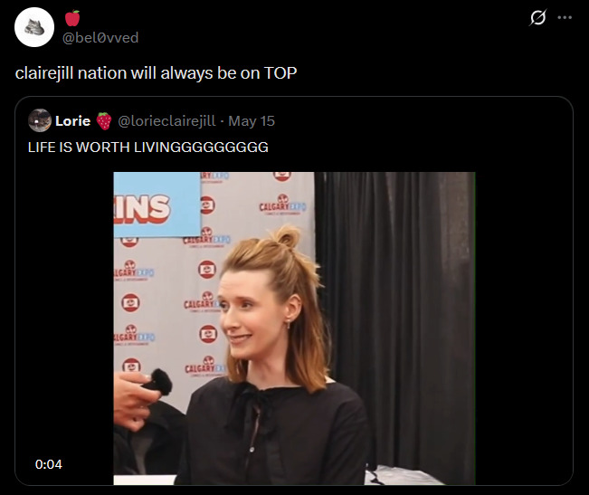 ClaireEnthusiast tweet media