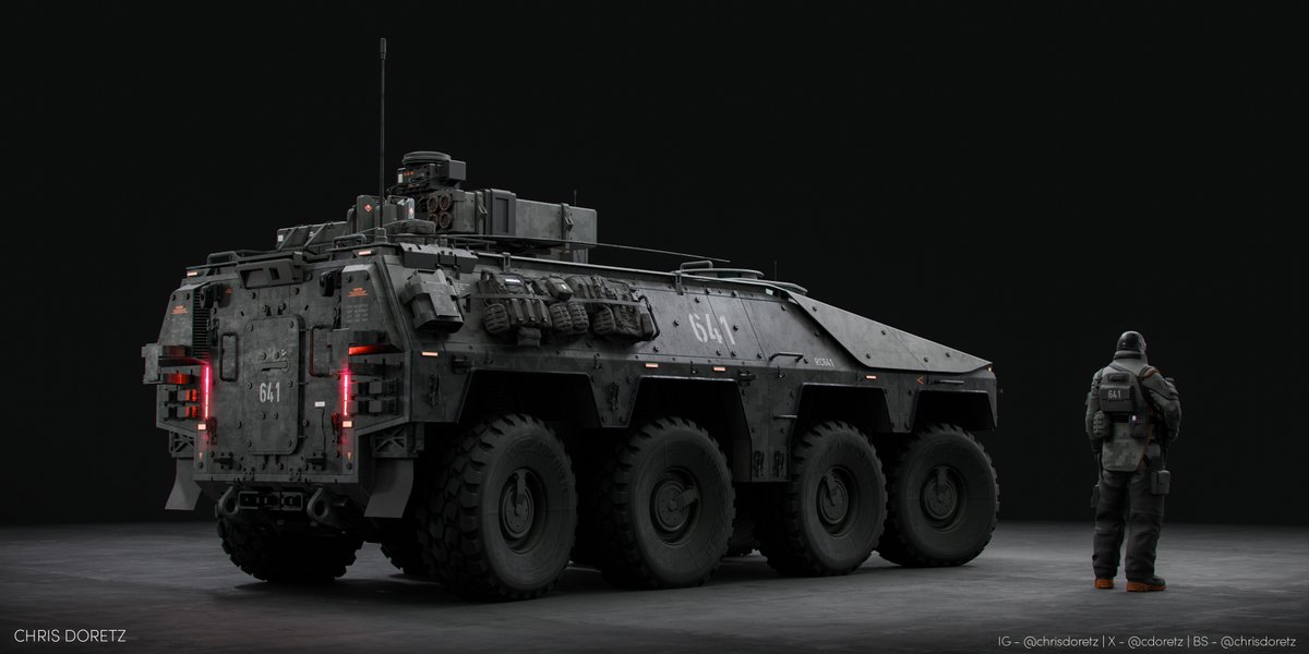 cdoretz's tweet photo. Shots from the APC Concept Project, designing everything around it to make it  feel believable while still having some freedom of it being an imaginary vehicle. https://t.co/tkv3UEKhqB