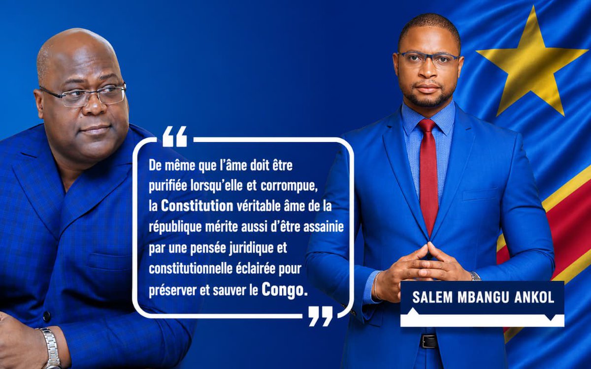 sdjankol's tweet photo. Si l’âme peut être purifiée par la prière et la sanctification, pourquoi la Constitution ne pourrait-elle pas l’être également par des réflexions d’ordre juridique et constitutionnel ? 
Hon.Ankol https://t.co/M2VsNg1Zhw