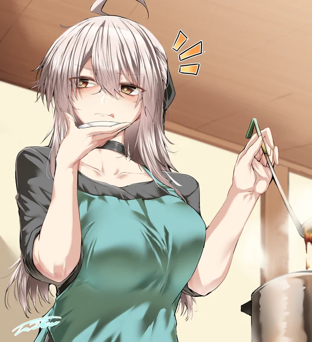 新妻の沖田さん #FGO